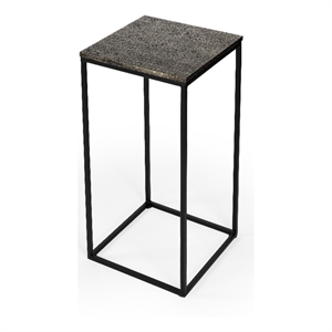Lacrossa Silver Top End Table