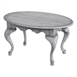 Grace Oval Gray 4 Legs Coffee Table