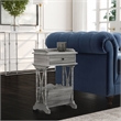 Cummings End Table With Storage - Gray