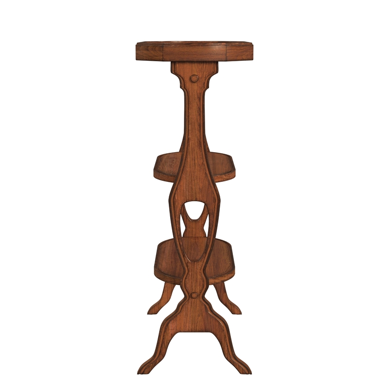 Hadley Wood Side Table - Olive Ash Brown