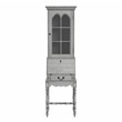 Butler Newlark 20 in. W Wood and Glass Traditional Secretary Desk - Powder Gray