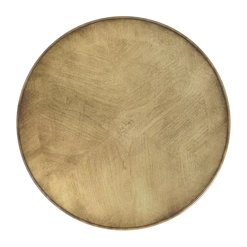 Butler Specialty Lawrie Antique Beige Drum End Table