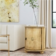 Butler Specialty Lawrie Antique Beige Drum End Table