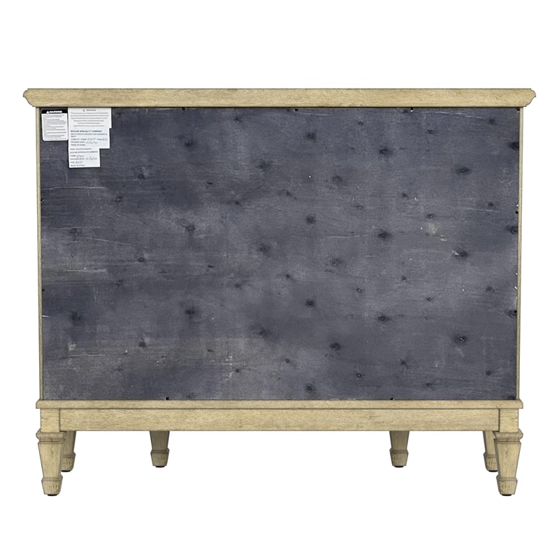Butler Sheffield Antique Beige 3 Drawer 2 Drawer Accent Cabinet