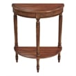 Butler Bellini  Antique Cherry Demilune Console Table