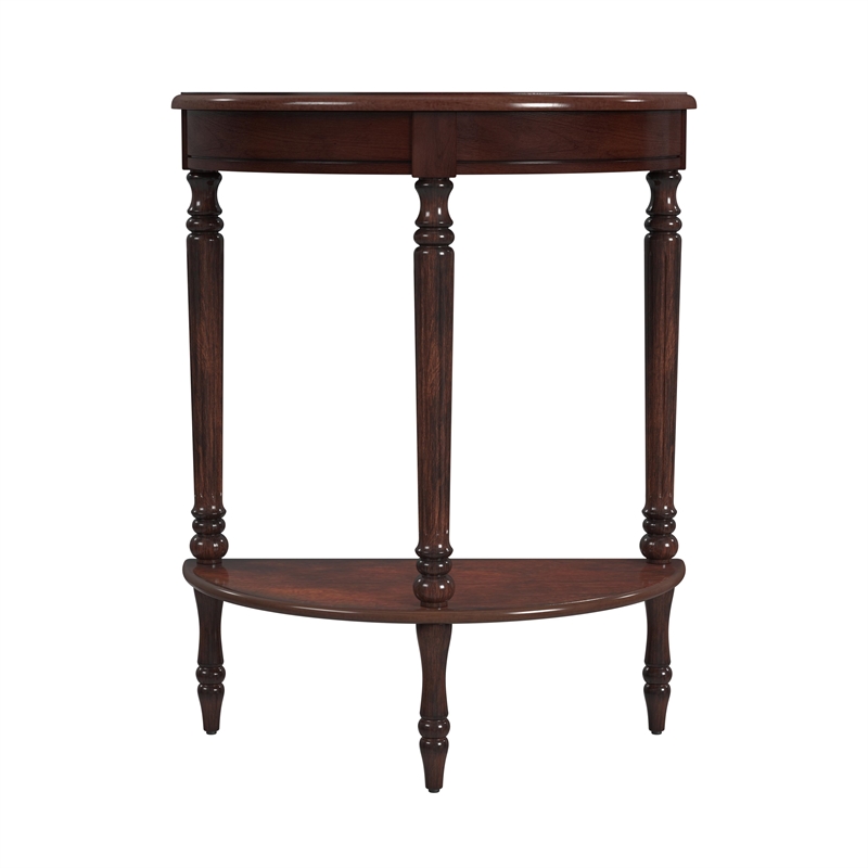 Butler Specialty Company Bellini Demilune Console Table - Cherry Brown