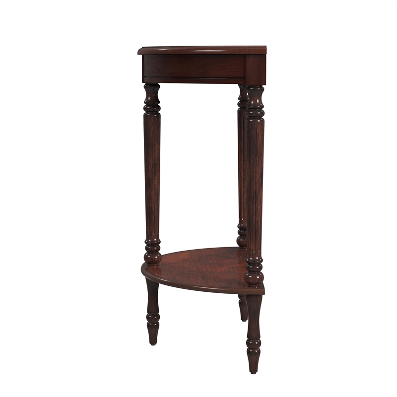 Butler Specialty Company Bellini Demilune Console Table - Cherry Brown