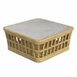 Butler Specialty Company Monhegan Outdoor Teak And Marble Coffee Table - Natural