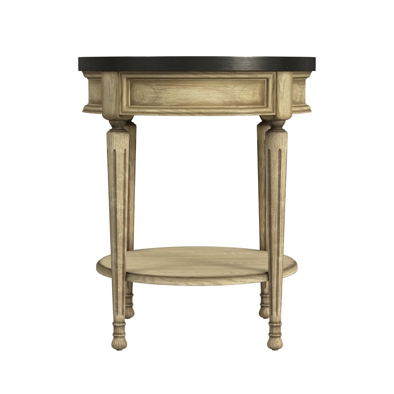 Butler Specialty Company Sampson Side Table With Storage - Antique Beige