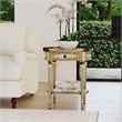 Butler Specialty Company Sampson Side Table With Storage - Antique Beige
