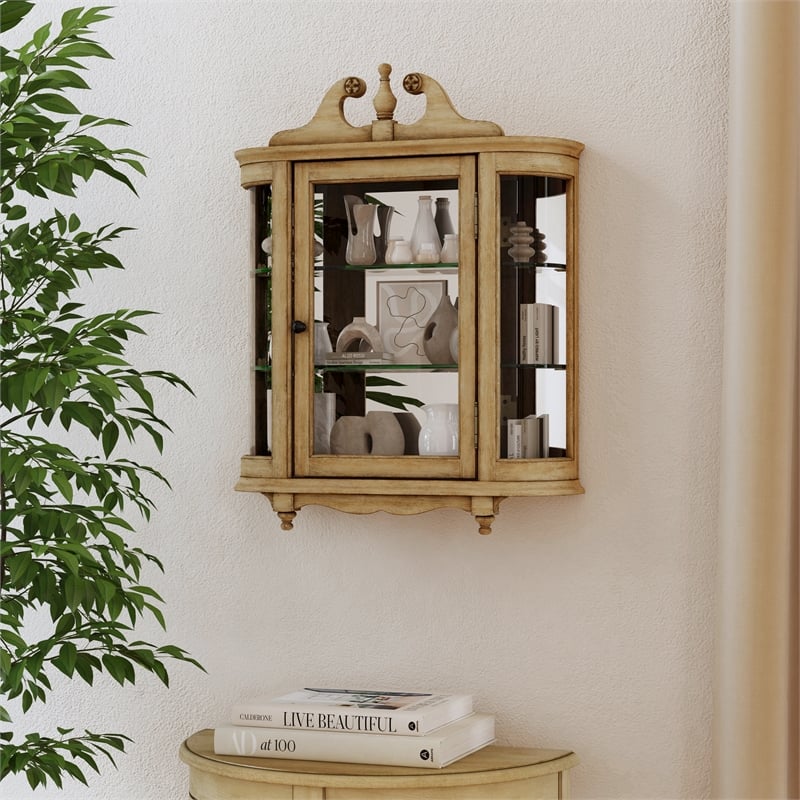 Butler Specialty Company Melinda Wall Curio - Beige