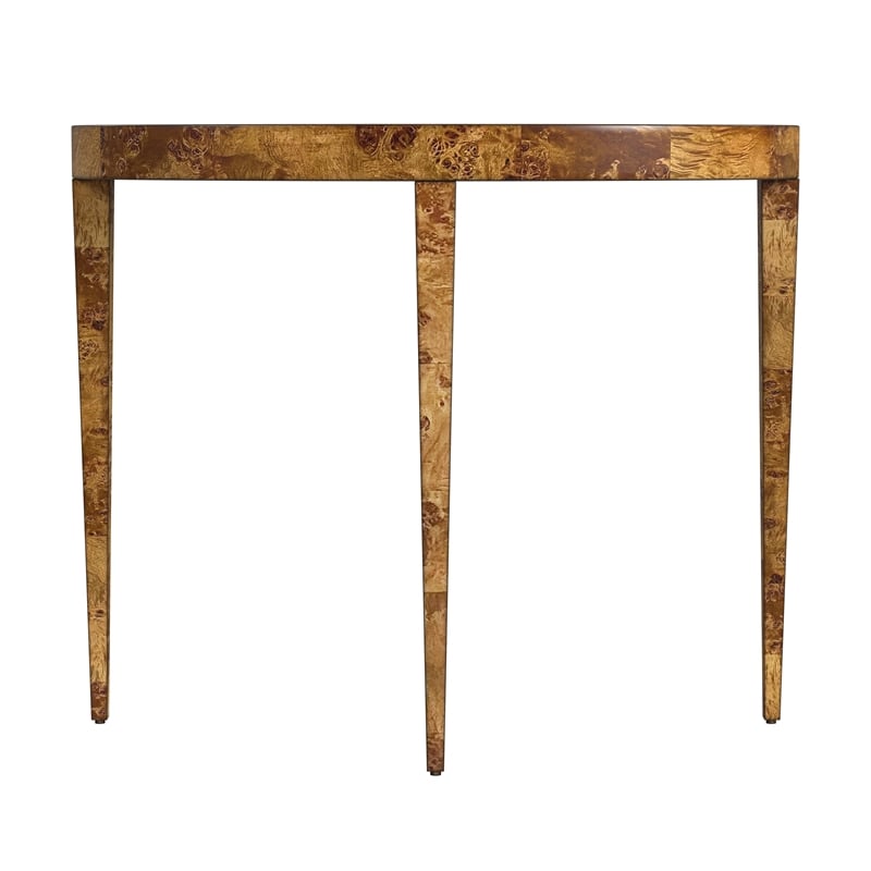 Butler Specialty Company Ingrid Traditional Burl Console Table - Brown