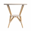 Butler Specialty Company Tobias Outdoor Rattan Bistro Table - Beige & White