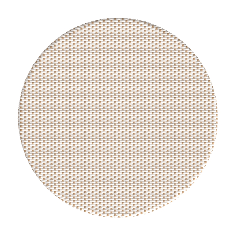 Butler Specialty Company Tobias Outdoor Rattan Bistro Table - Beige & White