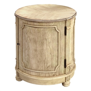 Butler Specialty Company Thurmond Drum 20&quotW Drum Side Table - Beige