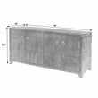 Butler Specialty Company Bar Harbor Raffia 4 Door 70