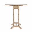 Butler Specialty Darrow Drop-Leaf Wood Side Table In Antique Beige