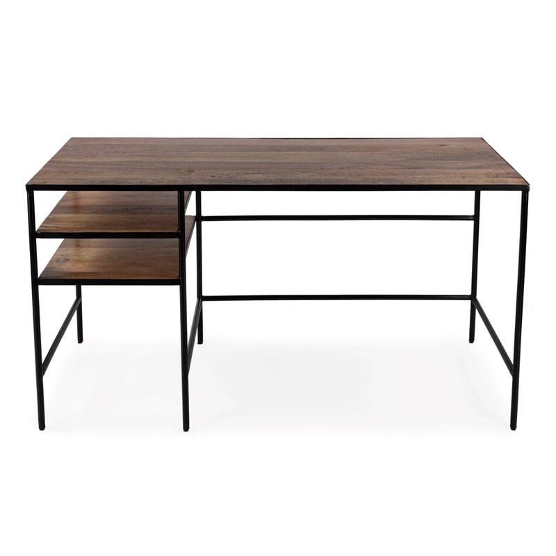 Butler Specialty Company Jensen Iron And Wood Writing Desk - Natural Mango