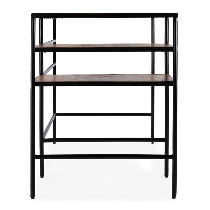 Butler Specialty Company Jensen Iron And Wood Writing Desk - Natural Mango