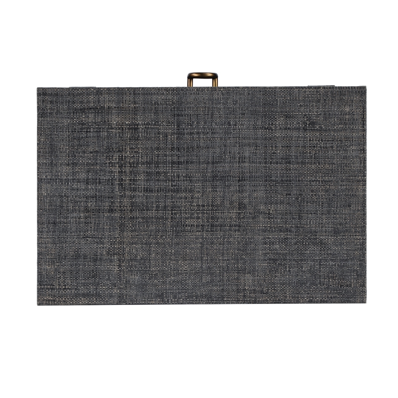 Butler Specialty Company Chatham Raffia Nightstand - Charcoal