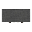 Butler Specialty Company Chatham 2-Drawer Raffia Cabinet - Charcoal