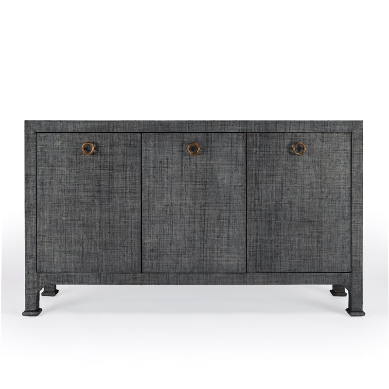 Butler Specialty Company Chatham 3-Door Raffia 60