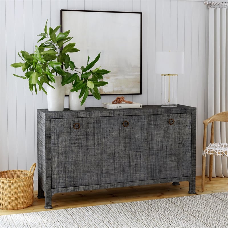 Butler Specialty Company Chatham 3-Door Raffia 60