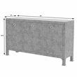 Butler Specialty Company Chatham 3-Door Raffia 60