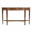Butler Specialty Company Astor Burl Wood Demilune Console Table - Brown