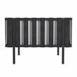 Butler Specialty Company Norway Outdoor Club Chair - Black And White