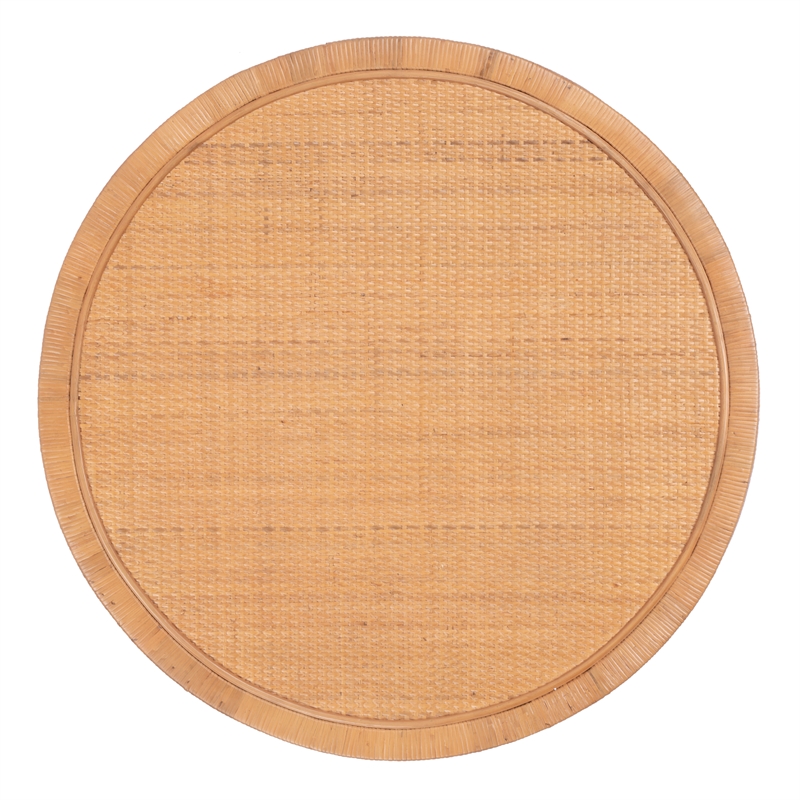 Butler Specialty Company Captiva Rattan Round Coffee Table - Natural Rattan