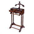Butler Specialty Company Petrov Clothing Valet Stand - Medium Brown