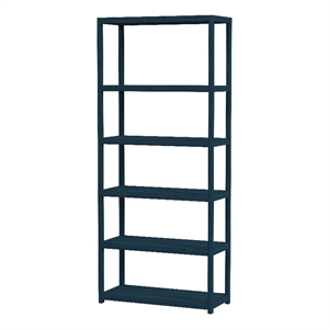 Butler Specialty Company Lark 5 Tier 30Wx75H Etagere Bookcase - Navy Blue