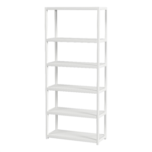 Butler Specialty Company Lark 5 Tier 30Wx75H Etagere Bookcase - White