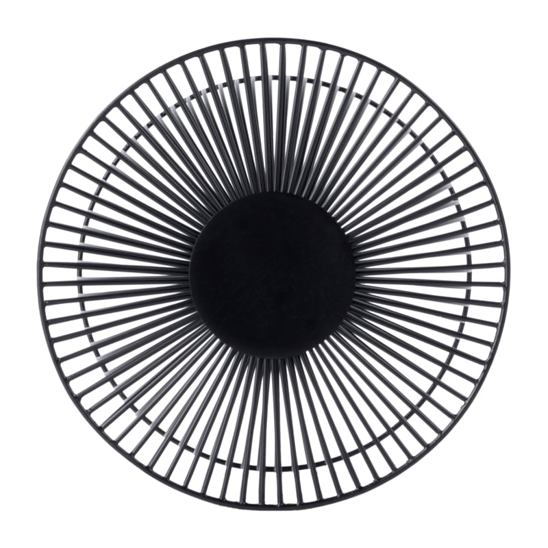 Butler Specialty Company Nicola Outdoor Contemporary Metal Side Table In Black