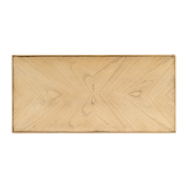 Butler Specialty Company Kelton 4-Drawer Wood Side Table In Beige