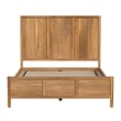 Butler Specialty Company Lark Wood Queen Size Bed In Light Brown