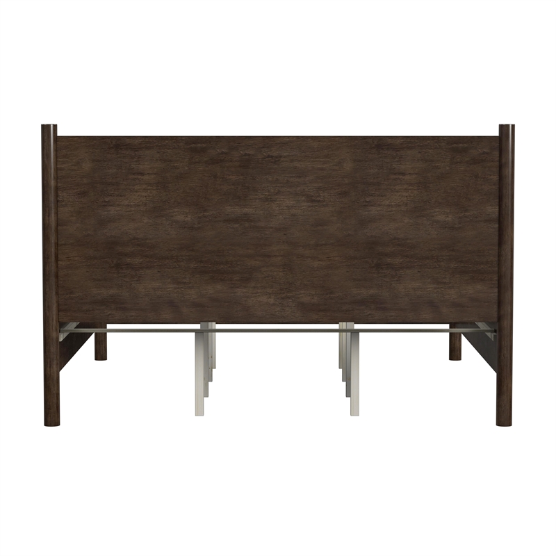 Butler Specialty Company Lennon Rounded Leg King Bed - Soft Brown