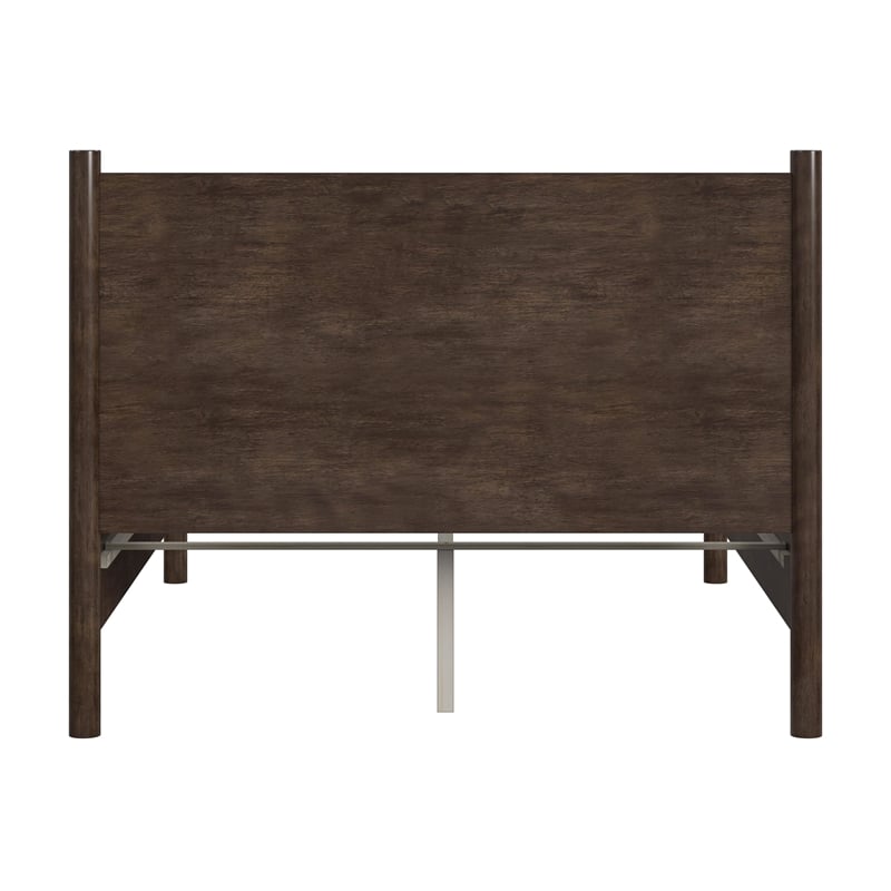 Butler Specialty Company Lennon Rounded Leg Queen Bed - Soft Brown