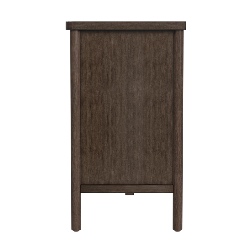 Butler Specialty Company Lennon 6 Drawer Rounded Leg Wood Dresser - Soft Brown