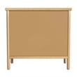 Butler Specialty Company Lennon 3-Drawer Rounded Leg Wood Dresser - Natural