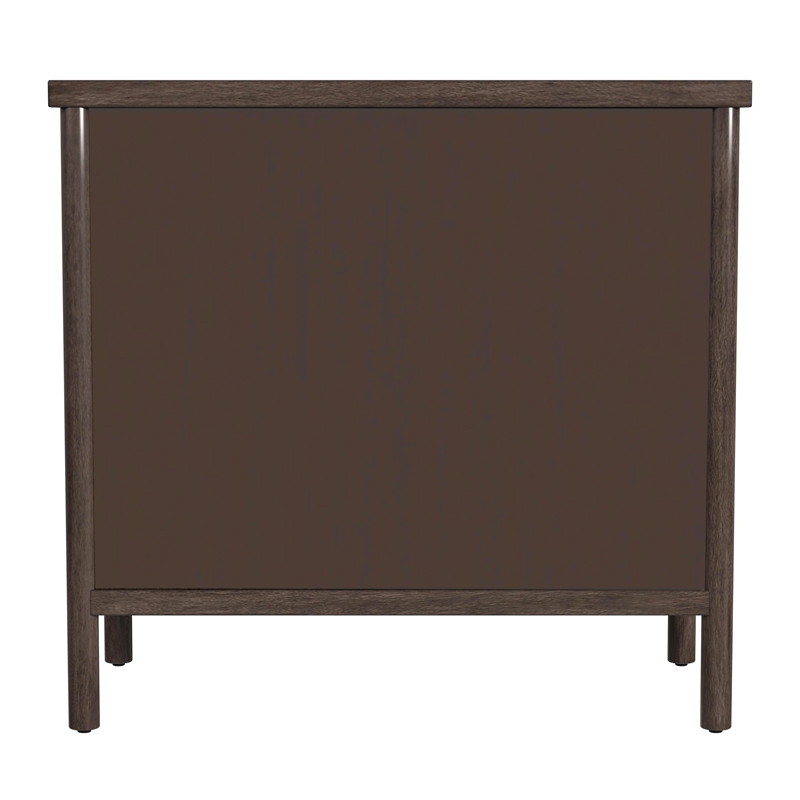 Butler Specialty Company Lennon 3 Drawer Rounded Leg Wood Dresser - Soft Brown