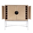 Butler Specialty Company Joanie 2- Door Wine Cabinet - Tan/Beige