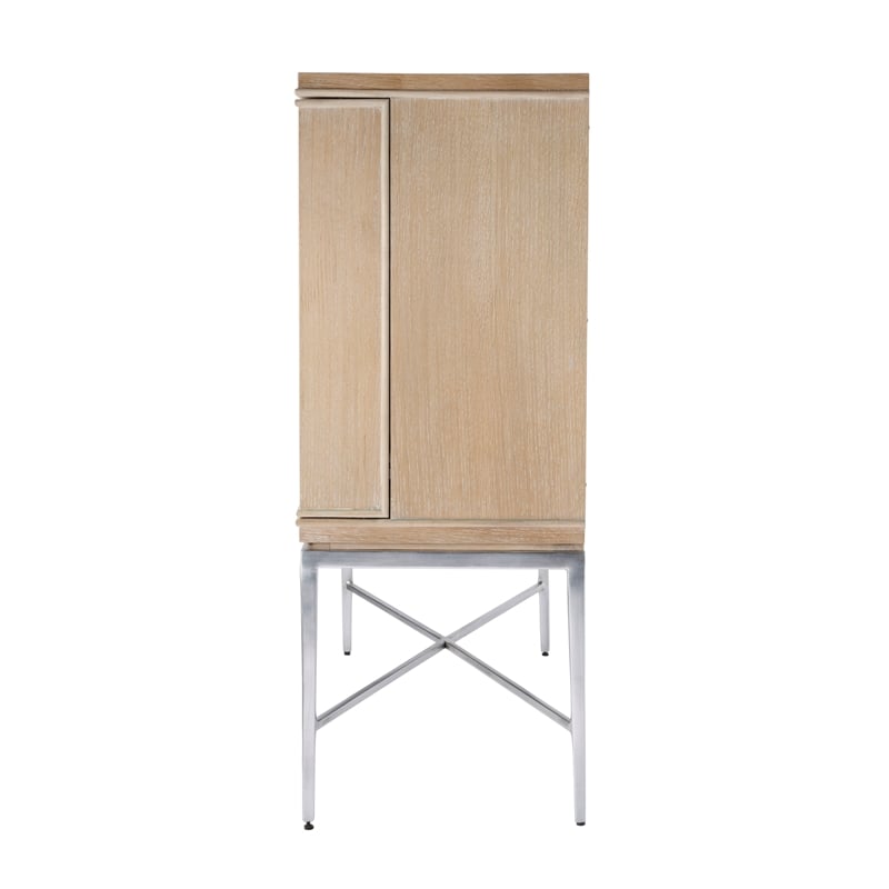 Butler Specialty Company Joanie 2- Door Wine Cabinet - Tan/Beige