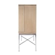 Butler Specialty Company Joanie 2- Door Wine Cabinet - Tan/Beige