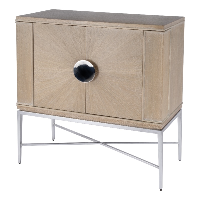 Butler Specialty Company Joanie 2- Door Wine Cabinet - Tan/Beige