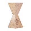 Butler Specialty Company Billie Burl Wood Hexagon Side Table - Light Burl