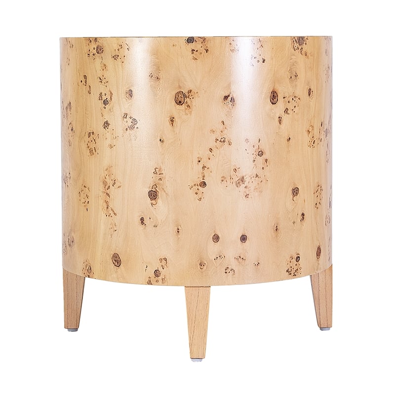 Butler Specialty Company Billie Burl Wood End Table - Light Burl