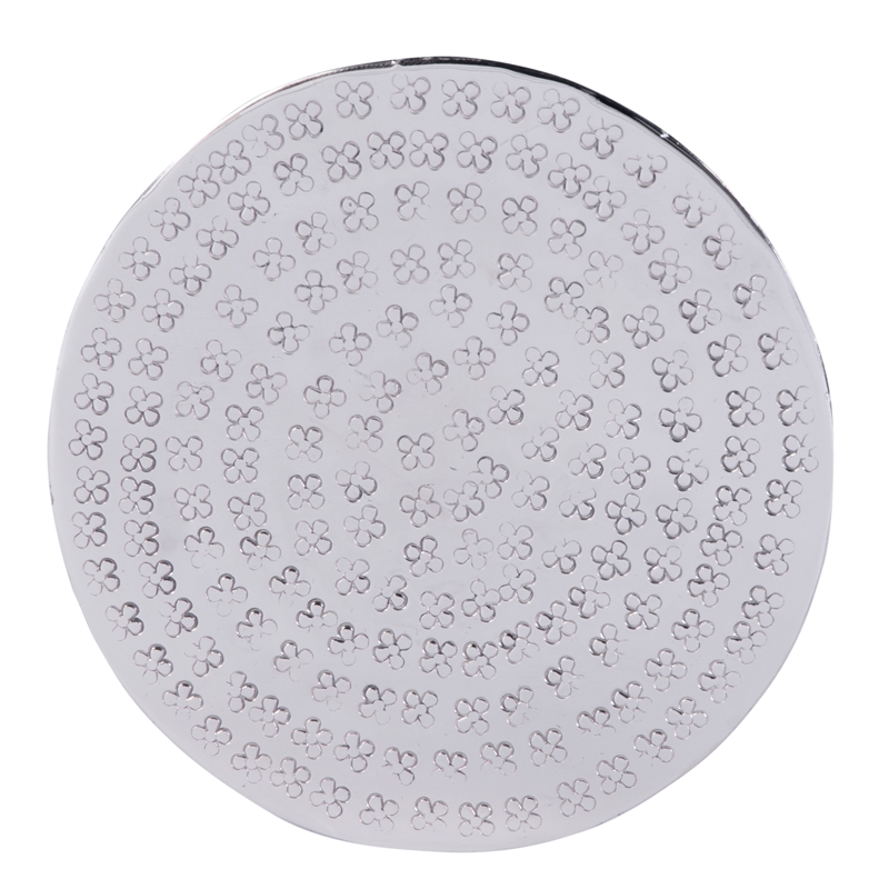 Butler Specialty Company Hudson Metal Drum End Table - Silver