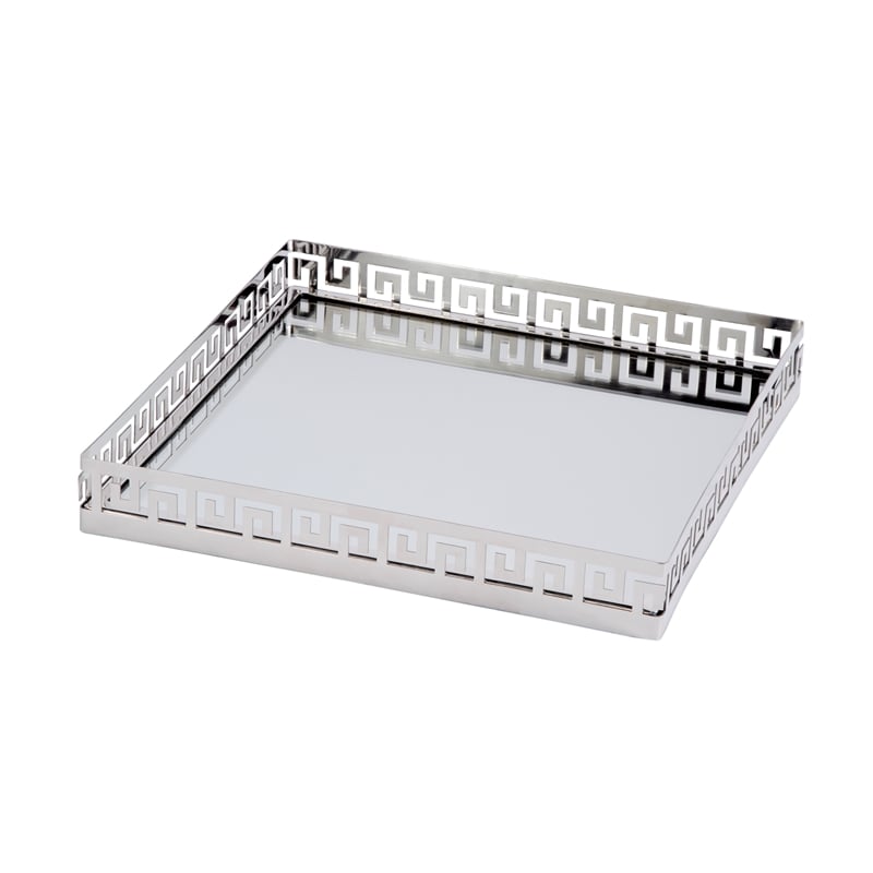 Butler Specialty Company Cleo Square Serving Tray - Polished Silver